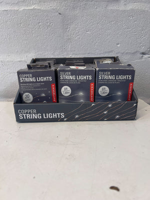 Warm Glow Battery-Operated Copper Fairy Lights ✨