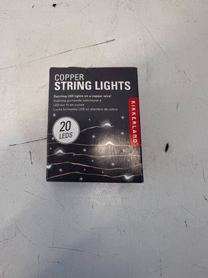 Warm Glow Battery-Operated Copper Fairy Lights ✨