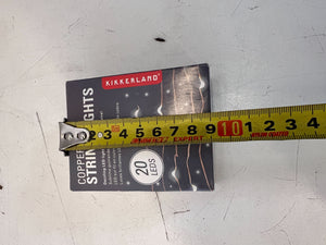 Warm Glow Battery-Operated Copper Fairy Lights ✨