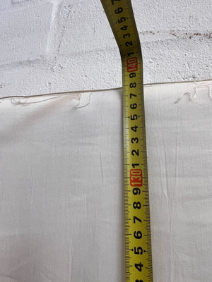 Elegant Beige Roman Blind with Classic Wooden Rod