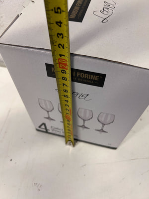 Maison Forine Leona Crystal White Wine Glasses - Set of 4