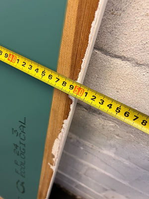 Versatile White-Framed Rectangular Mirror 97 x 50cm