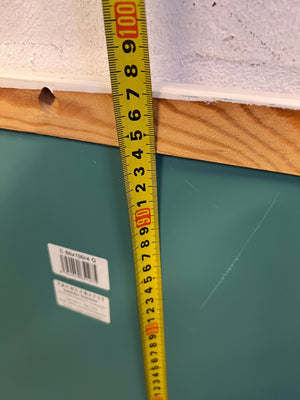 Versatile White-Framed Rectangular Mirror 97 x 50cm