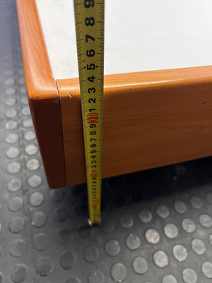 Stylish Mid-Century Inspired Wooden Platform Bed Frame 210 by 190