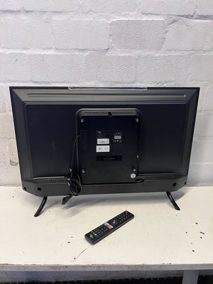 Itel Black Flat Screen 32 inch TV with Remote