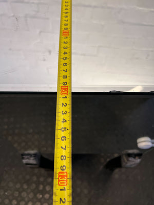 Damaged the mirror and two legs-Glamorous Mirrored Dressing Table / Small Desk with Crystal Knobs with damage