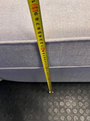 Comfy Light Grey Two-Seater Sofa - Modern Classic