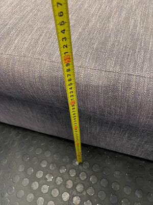 Compact Grey 2-Seater Sofa with Right Armrest - Fair used