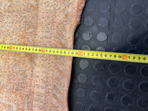 Vibrant Orange & Gold Patterned Area Rug - Some small damages 230 x 158cm - 2ndhandwarehouse.com