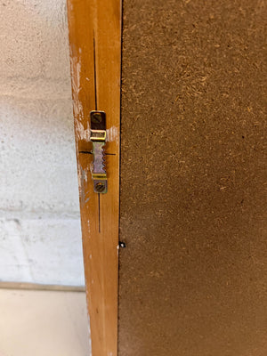 Charming Pastel Blue Picture Frame with White Mat - 2ndhandwarehouse.com