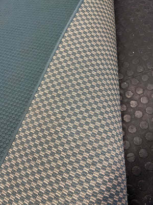 Stylish Sage Green Textured Runner Rug - 2ndhandwarehouse.com