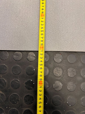 Vichy Branded Grey Yoga & Fitness Mat - 2ndhandwarehouse.com