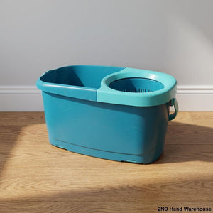 Vibrant Blue Mop Bucket with Integrated Wringer - 2ndhandwarehouse.com