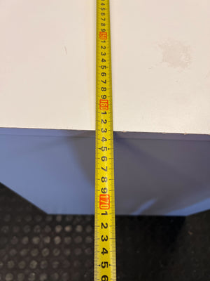 Versatile White Minimalist Desk 163 x 57cm - 2ndhandwarehouse.com