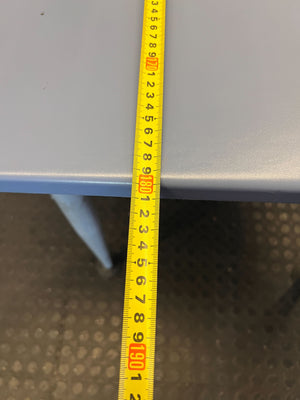 Modern Wave Edge Office Desk - Light Grey - 2ndhandwarehouse.com