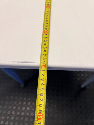 Versatile Light-Top Office Desk with Grey Legs - 2ndhandwarehouse.com