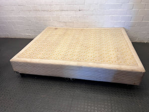 Sturdy Patterned Bed Base - Queen/King Size - 2ndhandwarehouse.com