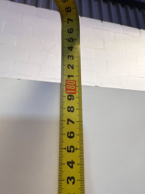 Retro Wood Grain Tall Storage Cabinet - 2ndhandwarehouse.com