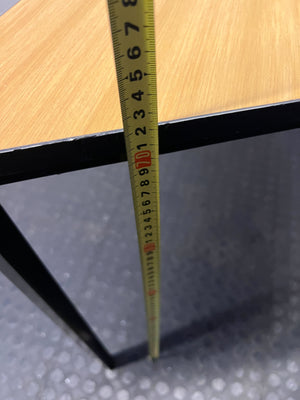 Versatile Modern Console Table with Tapered Top