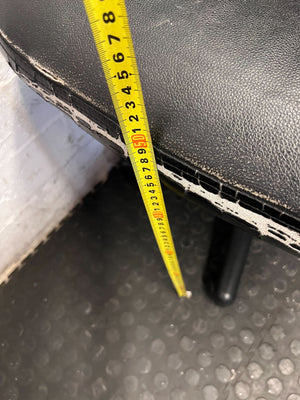 Used Black Faux Leather Executive Office Chair - 2ndhandwarehouse.com