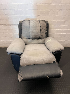 Distressed Armchair - Ready for Restoration Project - Damaged