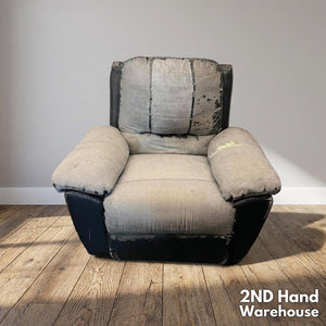 Distressed Armchair - Ready for Restoration Project - Damaged