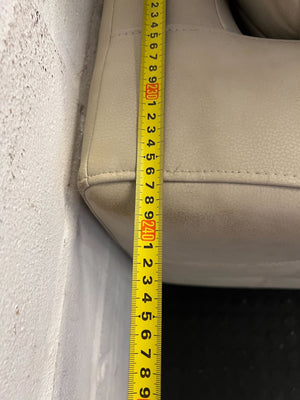 Modern Beige L-Shape Corner Couch with Chaise