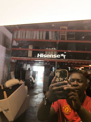 Hisense Tall Black Fridge Freezer with Water Dispenser