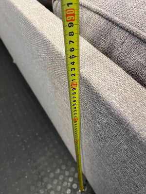 Classic & Comfy Three-Seater Sofa- Need deep cleaning - 2ndhandwarehouse.com