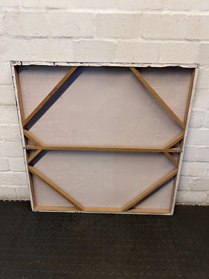 Textured Bronze & Gold Abstract Canvas Art - 2ndhandwarehouse.com