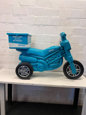 Checkers Sixty60 Kids Ride-On Delivery Motorcycle - 2ndhandwarehouse.com
