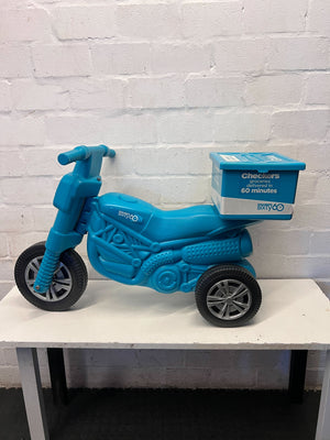 Checkers Sixty60 Kids Ride-On Delivery Motorcycle - 2ndhandwarehouse.com