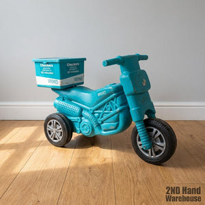 Checkers Sixty60 Kids Ride-On Delivery Motorcycle - 2ndhandwarehouse.com