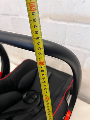 Versatile Baby Car Seat & Carrier with Red Trim - 2ndhandwarehouse.com