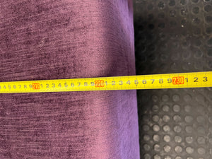 2 seater couch - Vibrant Plum Two-Seater Sofa with Accent Cushions - Good - 2ndhandwarehouse.com