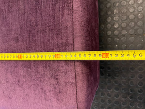 2 seater couch - Vibrant Plum Two-Seater Sofa with Accent Cushions - Good - 2ndhandwarehouse.com