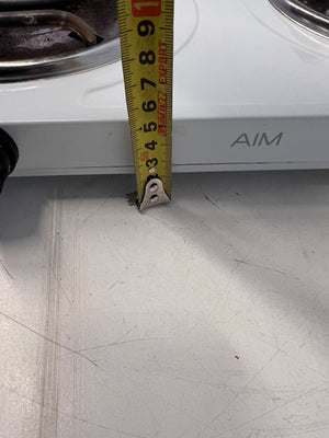 AIM Dual Electric Hot Plate - Portable 2-Burner Cooktop - 2ndhandwarehouse.com