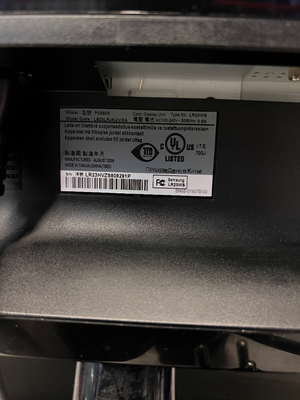 Samsung Flat Screen TV - Used Fair, Functional Status Unknown - 2ndhandwarehouse.com