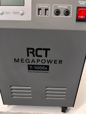 RCT Megapower T-1000s Inverter Unit - Needs Repair / As-Is - 2ndhandwarehouse.com