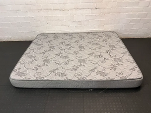 Queen Mattress with Floral Quilt Cover - Minor Surface Snags - 2ndhandwarehouse.com