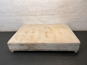 Double Bed Base - Visible Surface Staining - 2ndhandwarehouse.com