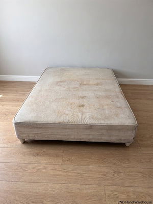 Double Bed Base - Visible Surface Staining - 2ndhandwarehouse.com