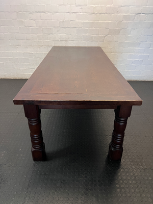 Coricraft 8-10 Seater Dining Table - Minor Edge Wear - 2ndhandwarehouse.com