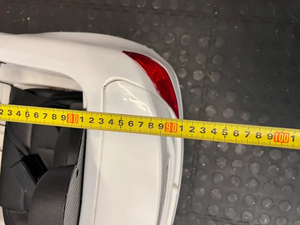 White Kiddies Electric Ride-On Car with Charger — Good Working Order - 2ndhandwarehouse.com