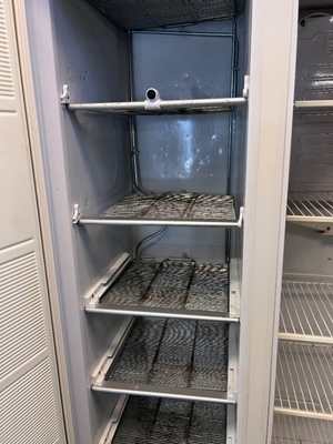 Defy White Side-by-Side Double Door Fridge — Working Condition with Non-Operational Interior L - 2ndhandwarehouse.com