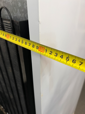 Defy White Side-by-Side Double Door Fridge — Working Condition with Non-Operational Interior L - 2ndhandwarehouse.com