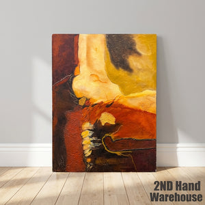 Abstract Warmth Canvas Art Piece 80 by 110