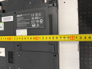 Acer 15.6" Silver Laptop – Partly Working- Keyboard Non-Functional- no battery