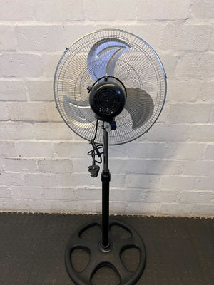 Adjustable Silver Stand Fan β Cool Comfort for Any Space