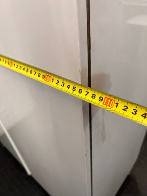 Antique 2-Door Cream Cupboard - Fairly Good Condition - 2ndhandwarehouse.com